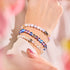 Unicorn Blue | Silver | Mermaid Glass Bead Bracelet